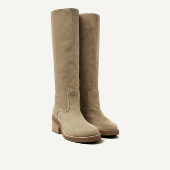 Nubikk Cassy Boot taupe su&egrave;de 