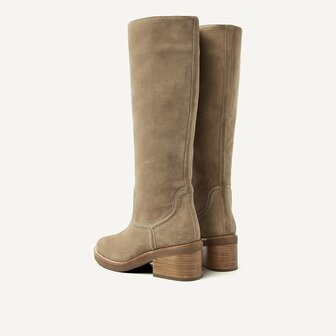 Nubikk Cassy Boot taupe su&egrave;de 