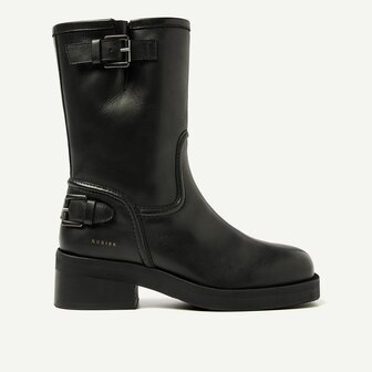 Nubikk Eve Leva Boot Black Leather 