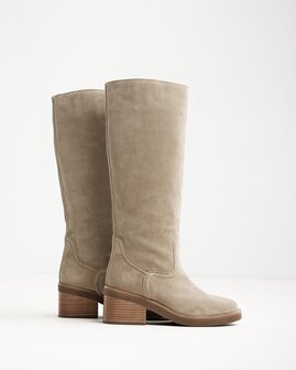 Nubikk Cassy Boot taupe su&egrave;de 