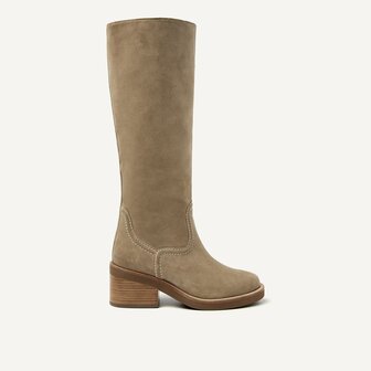 Nubikk Cassy Boot taupe su&egrave;de 