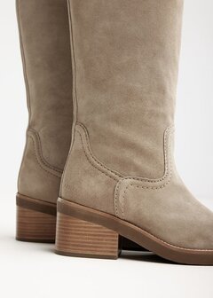 Nubikk Cassy Boot taupe su&egrave;de 