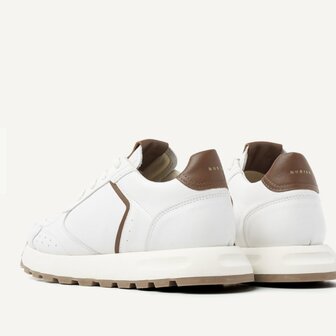 Nubikk Rose Nomad Off White Leather Cognac 