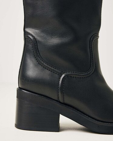 Nubikk Cassy Boot Black Leather 