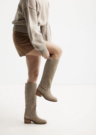 Nubikk Cassy Boot taupe suède 