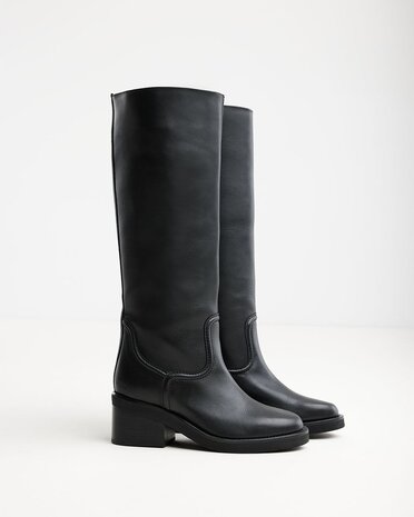 Nubikk Cassy Boot Black Leather 